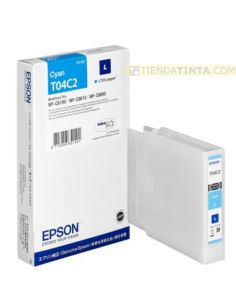 Tinta Epson T04C2 Cian (1700 Pag)