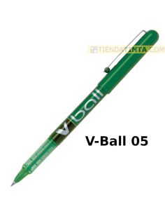 Bolígrafo Pilot V-ball 05 VERDE BL-VB5-G Trazo 0,3mm