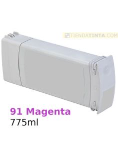 Tinta para HP 91 Magenta C9468A (775ml)