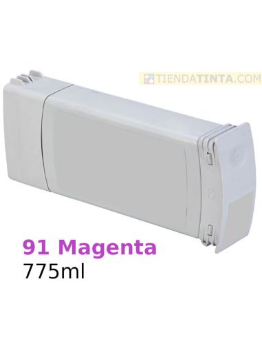Tinta para HP 91 Magenta C9468A (775ml)