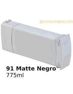 Tinta para HP 91 Matte Negro C9464A (775ml)