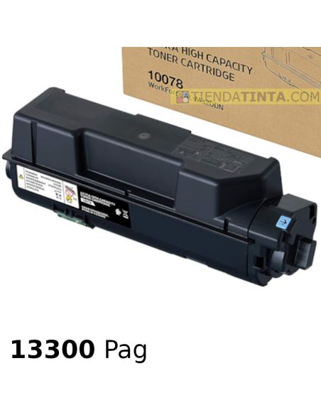 Tóner compatible Epson 10078 NEGRO Extra High Capacity (13300 pag) para AL-M320