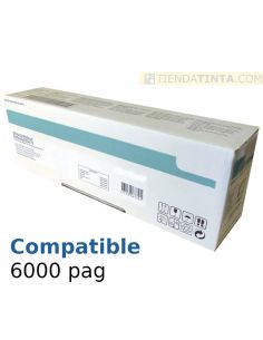 Tóner compatible Oki ES5432 Cian (6000 Pag) para ES5442 y mas