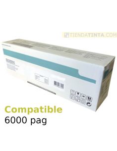 Tóner compatible Oki ES5432 Amarillo (6000 Pag) para ES5442 y mas