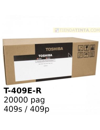 Tóner Toshiba T-409E-R Negro 6B000001169 (20000 Pag) para 409