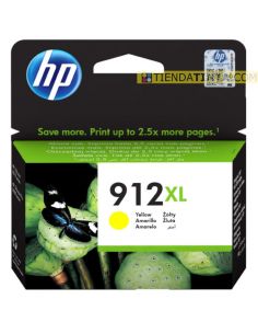 Tinta HP 912XL Amarillo 3YL83AE (825 Pag)